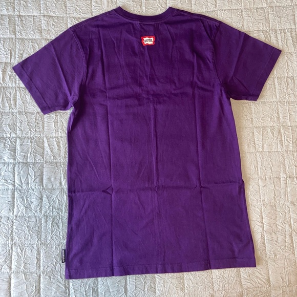 ICECREAM Flaming Sad Cone Tee Acai Purple Sz. Medium - Picture 2 of 3